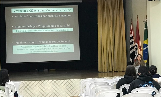 Palestra Mulheres na Ci�ncia
