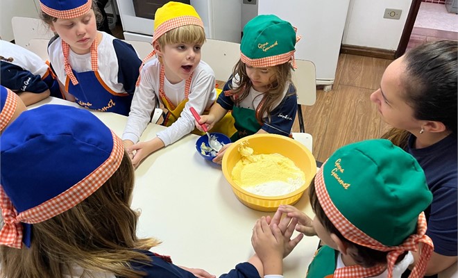 Infantil II na cozinha!