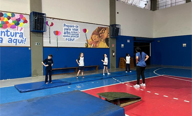 Gin�stica Art�stica - Aula Experimental