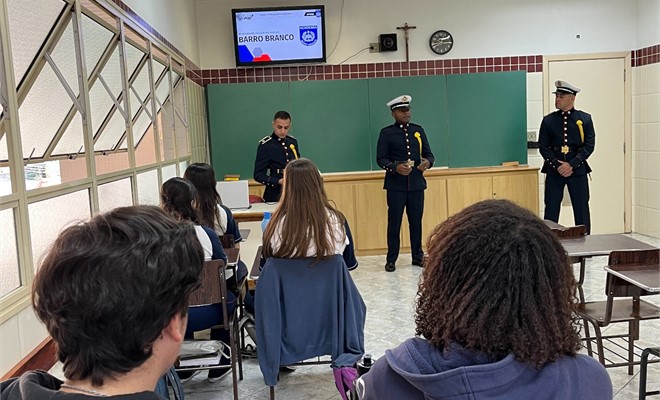 Visita - Cadetes Barro Branco