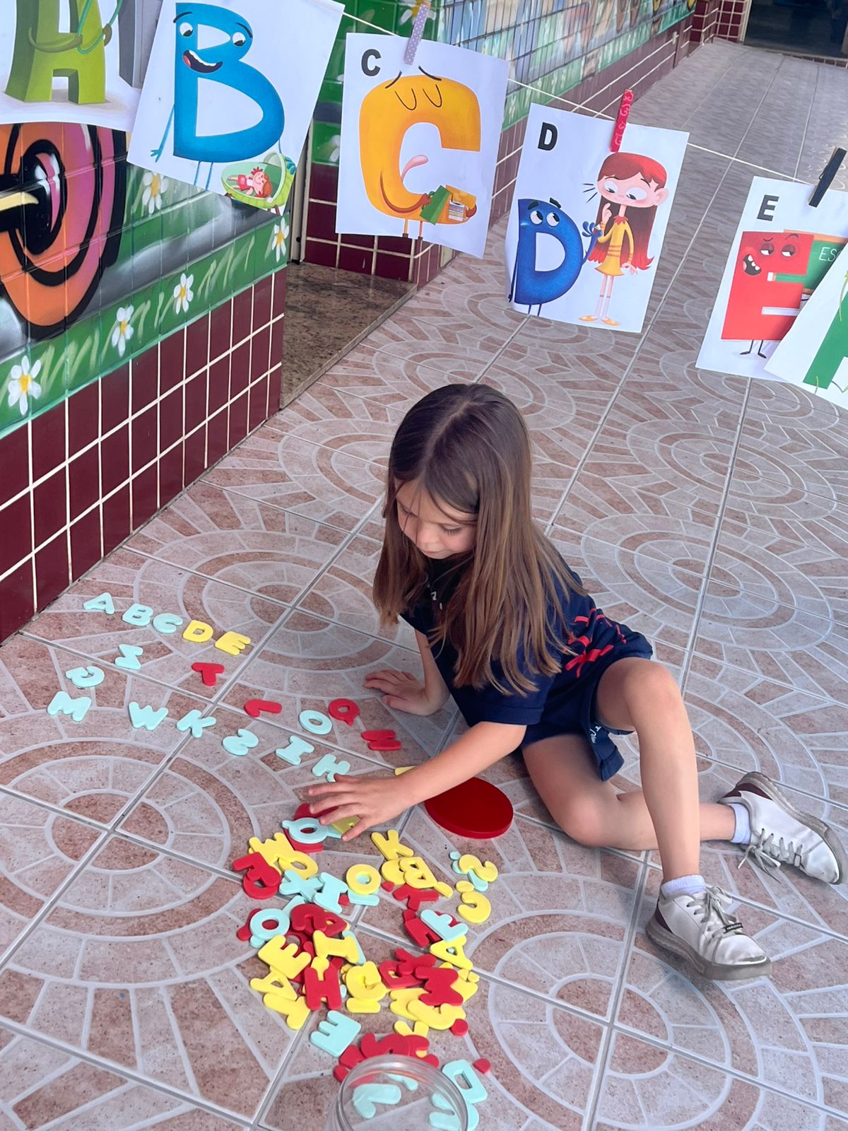Infantil II - Varal das Letras Santa Gema