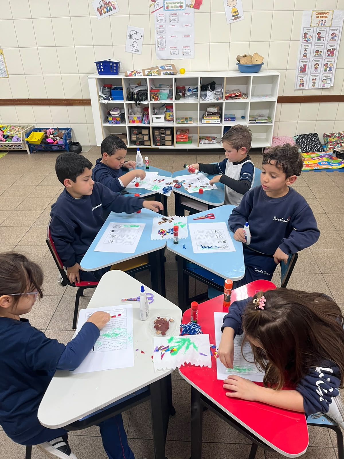 Infantil II - Escrita Santa Gema