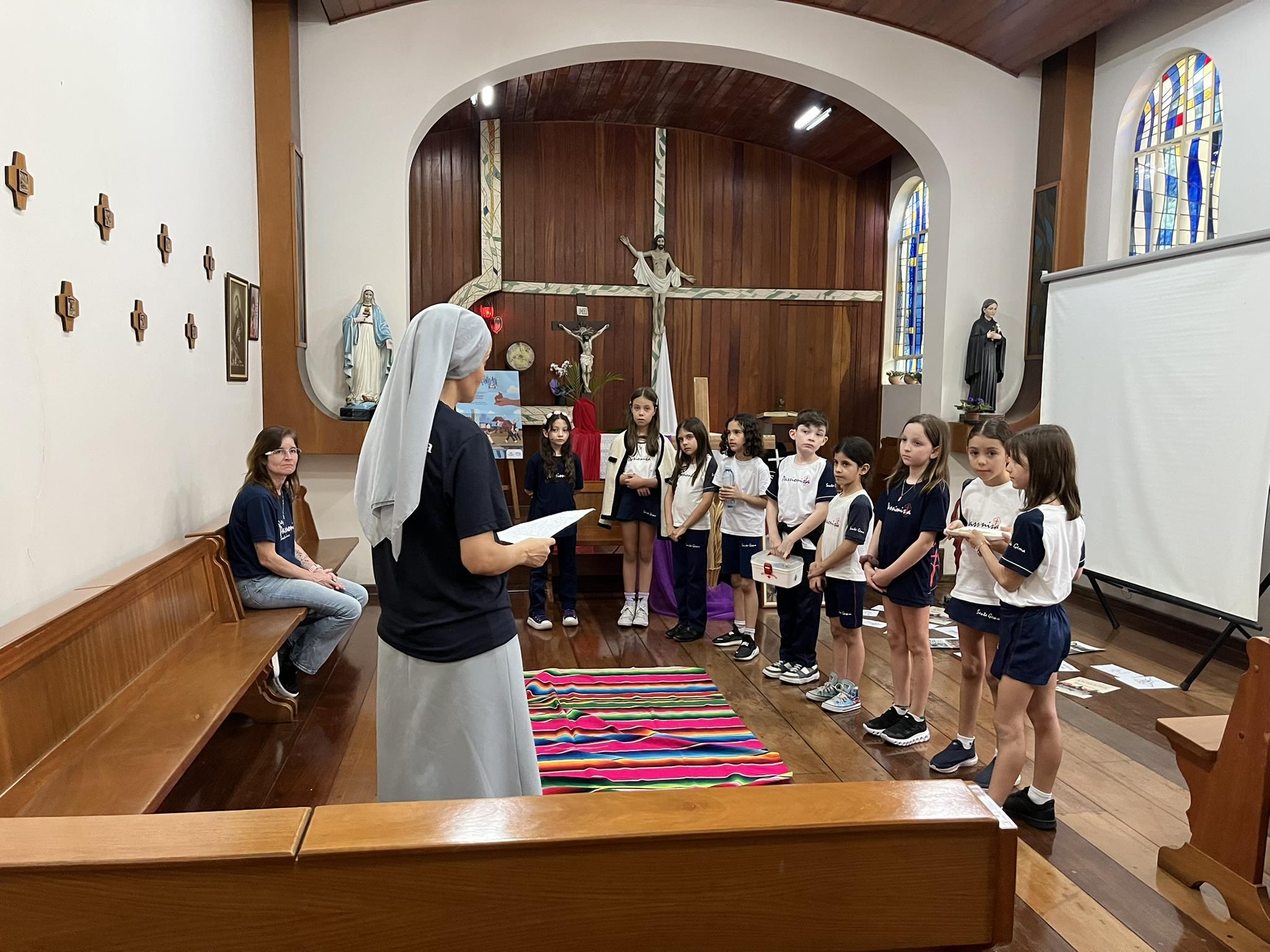 Atividade sobre a Quaresma Santa Gema