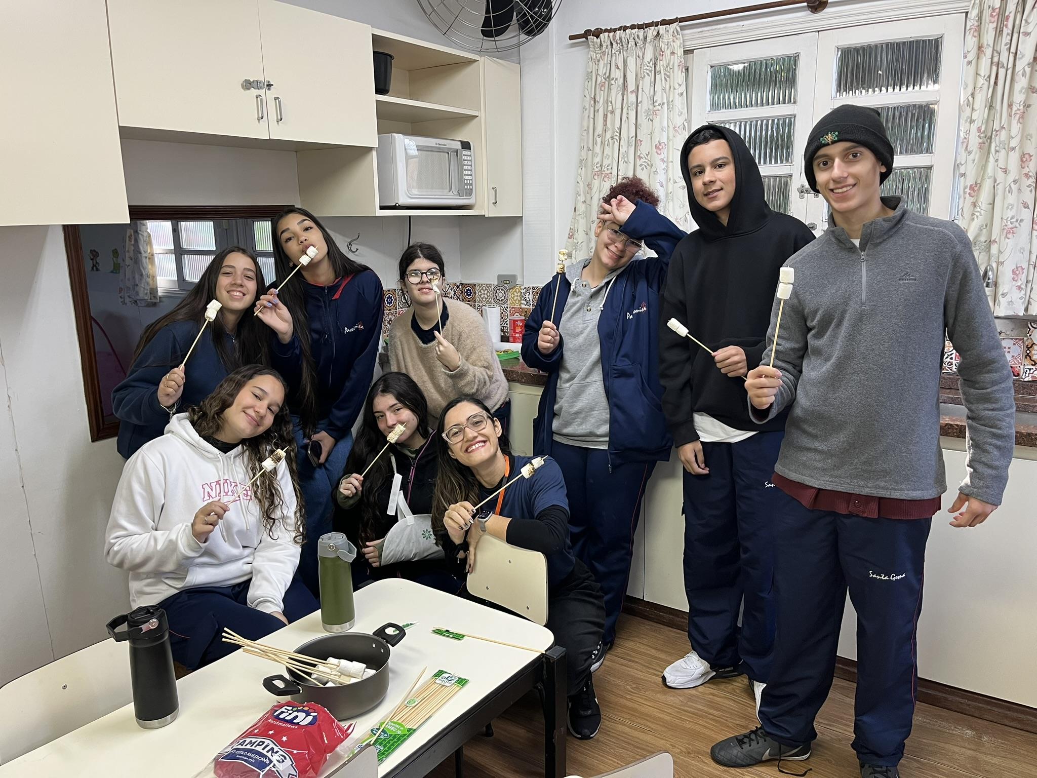 1� S�rie do Ensino M�dio - Bolo de C�lulas Santa Gema
