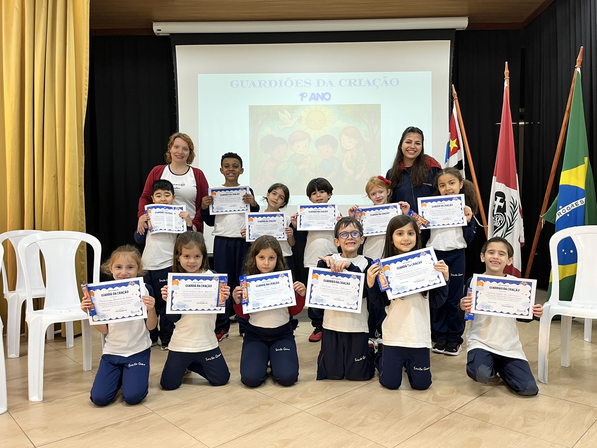 Guardies da Criao - 1 ano Santa Gema