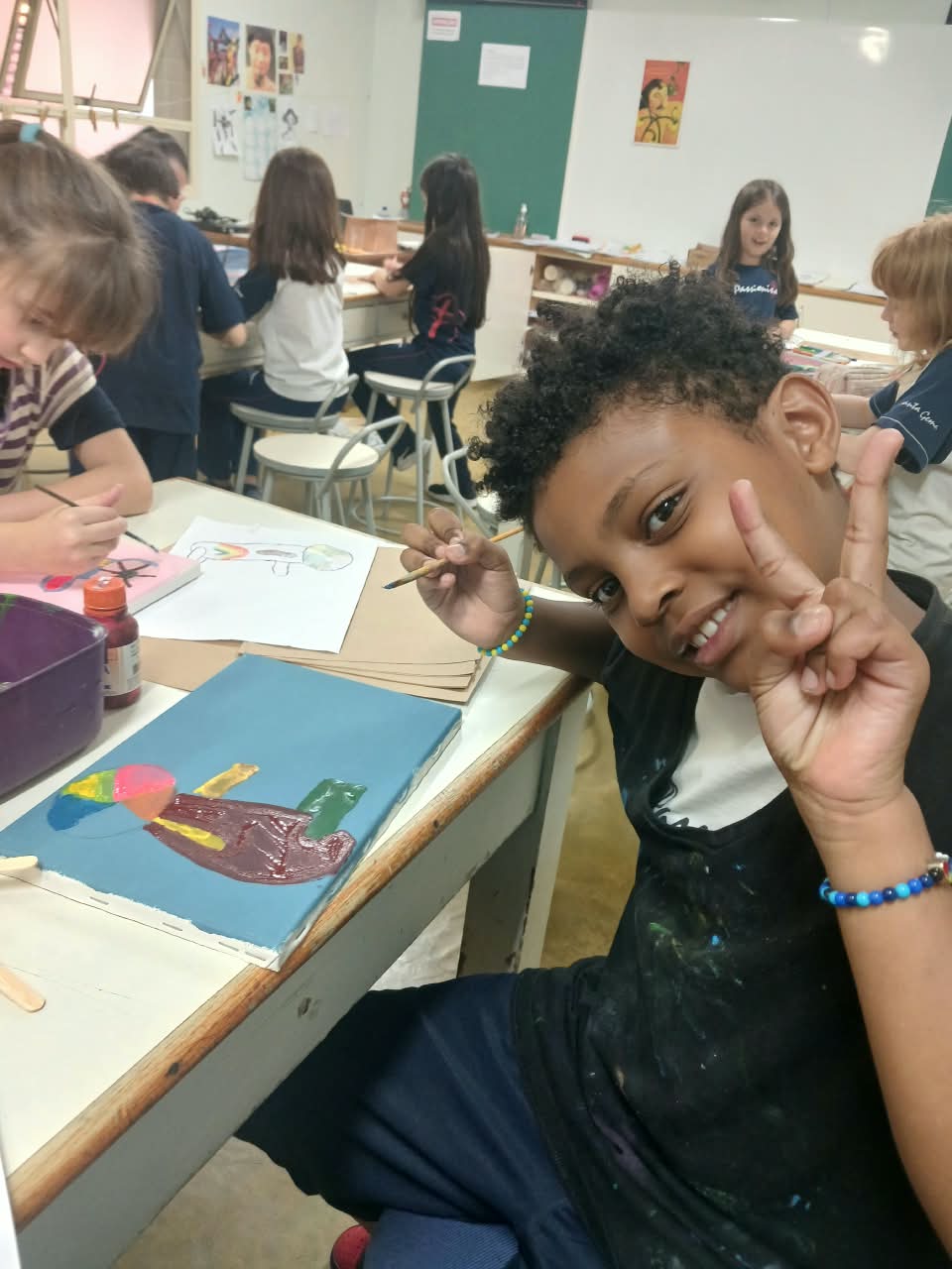 2� ano - Projeto da Mostra Cultural Santa Gema