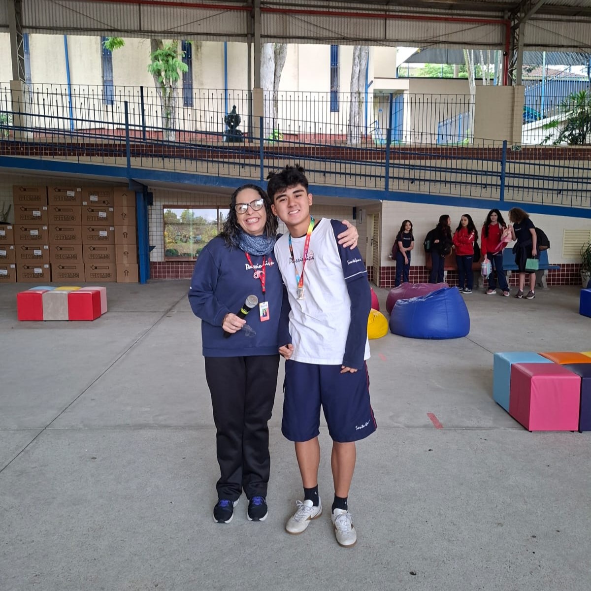 Medalha: Olimp�ada Brasileira de Matem�tica Santa Gema