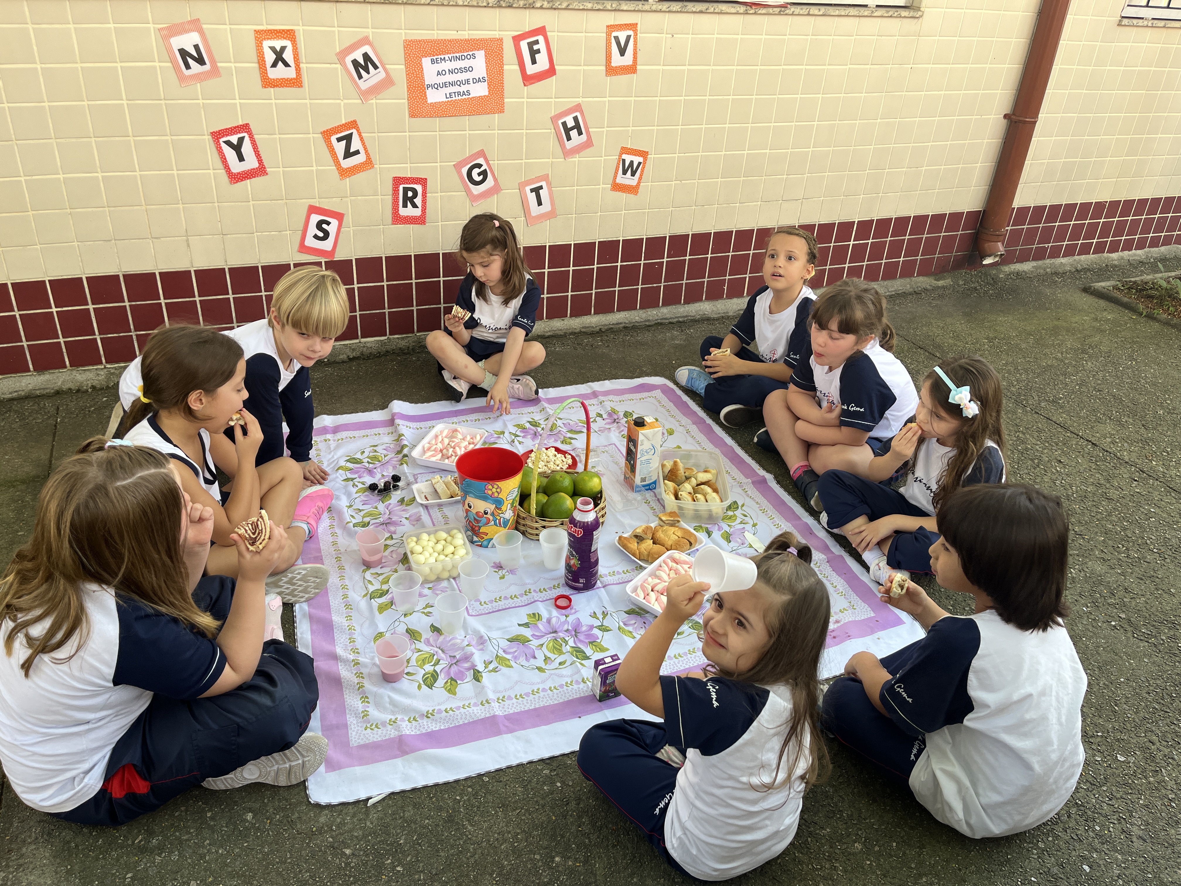 Infantil II - Piquenique das Letras Santa Gema