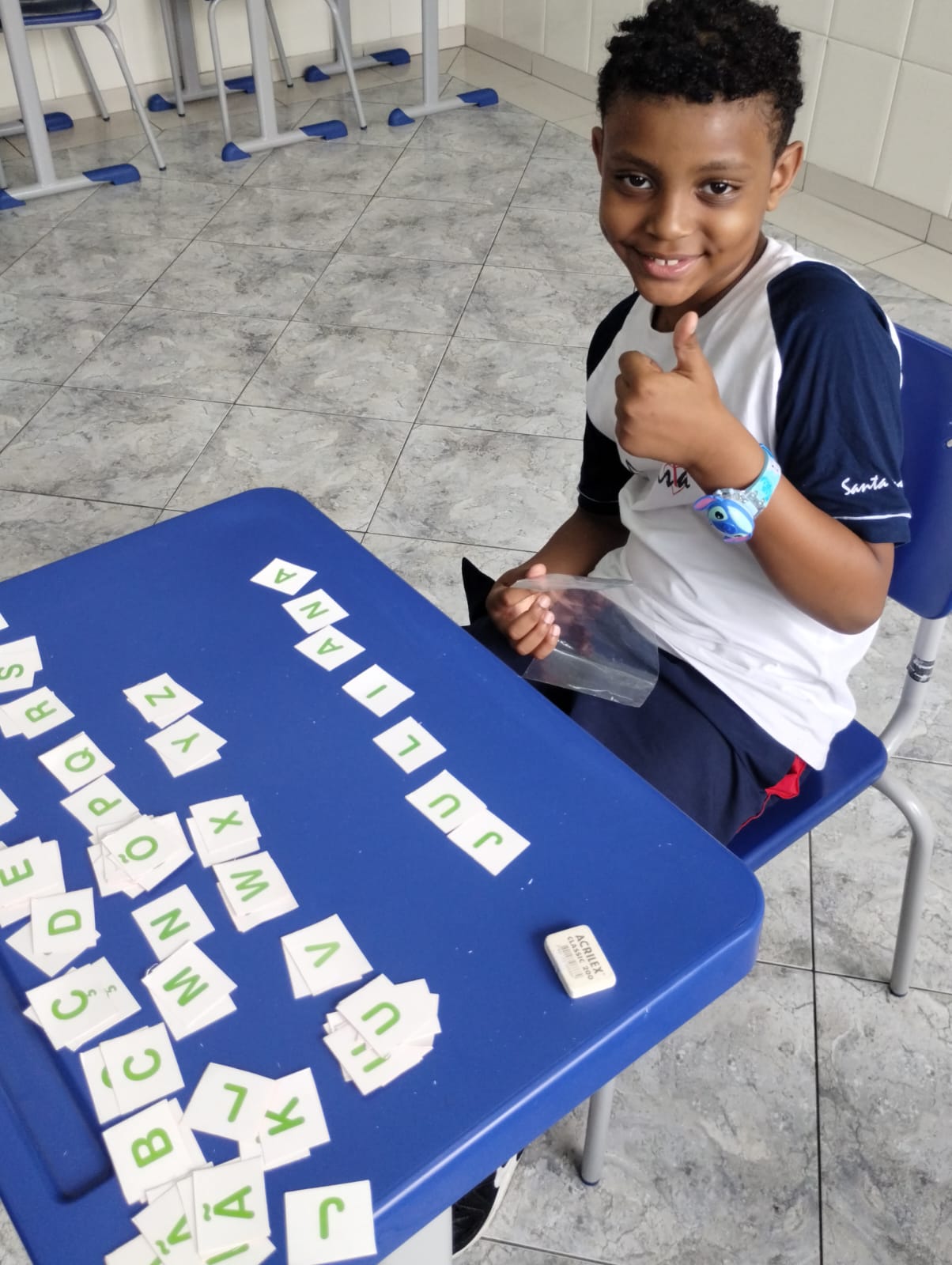 2� ano - Letras M�veis Santa Gema