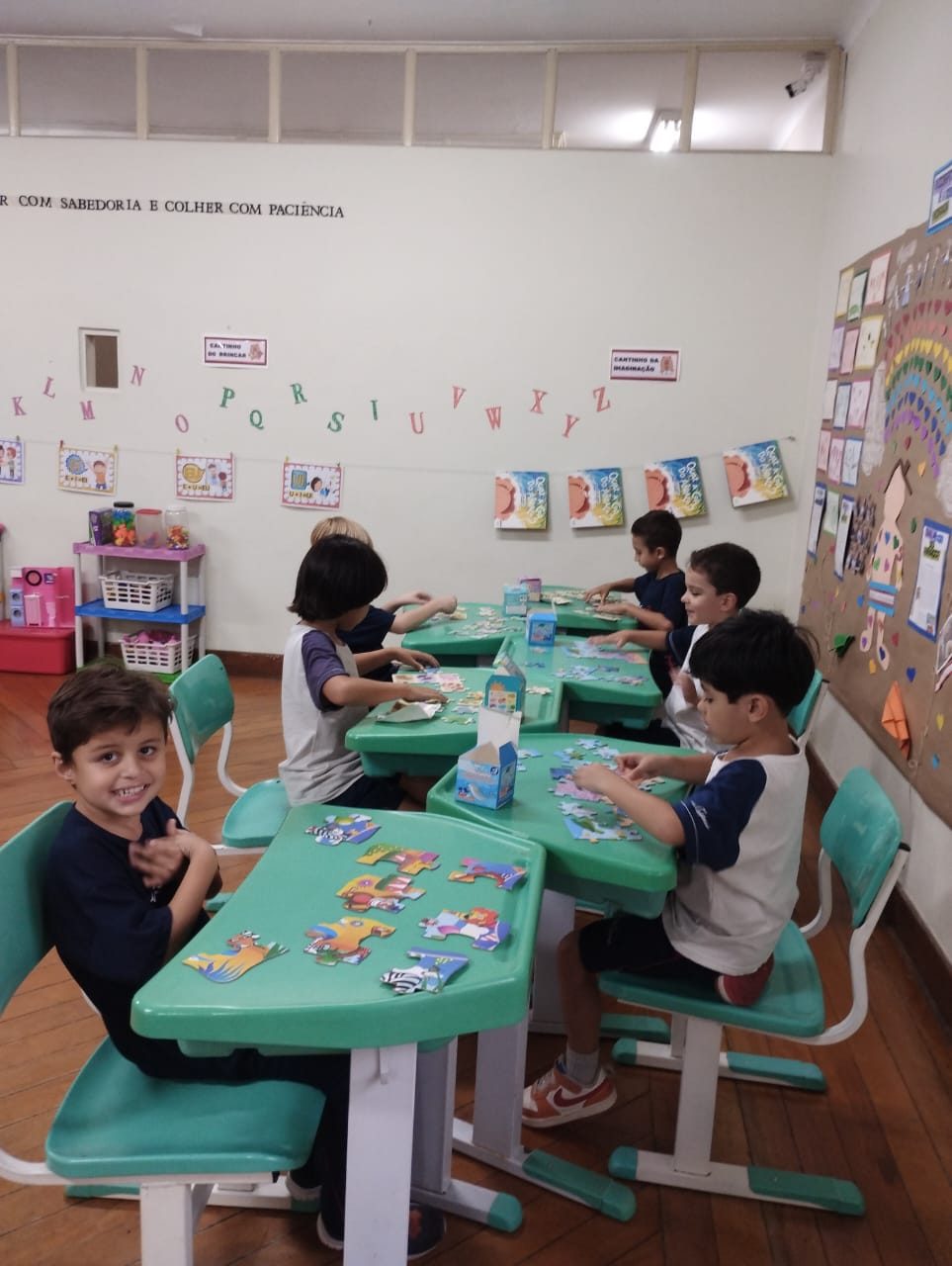 1� ano - Quebra-cabe�a Santa Gema