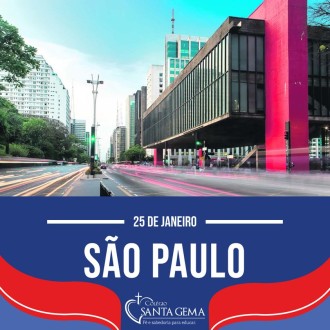 Aniversrio de So Paulo - Santa Gema