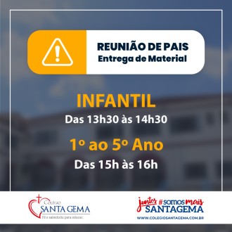 Reunio de Pais - Santa Gema